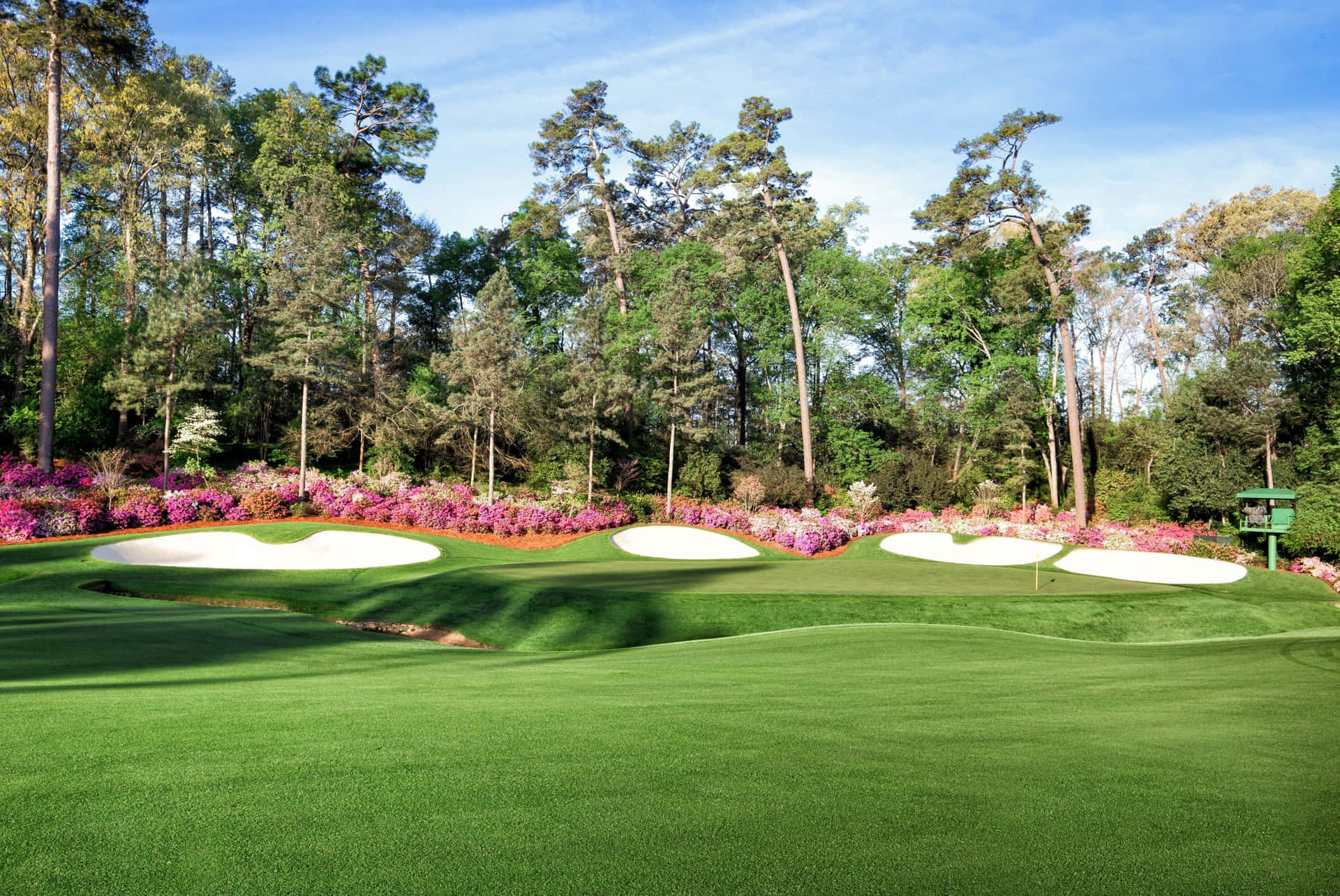 Augusta National Golf Course Is A World-renowned Course And Home To The Masters Tournament Background