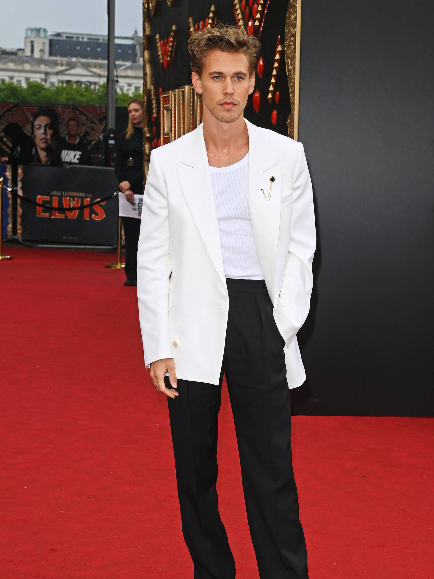 Austin Butler With Hand In Pocket