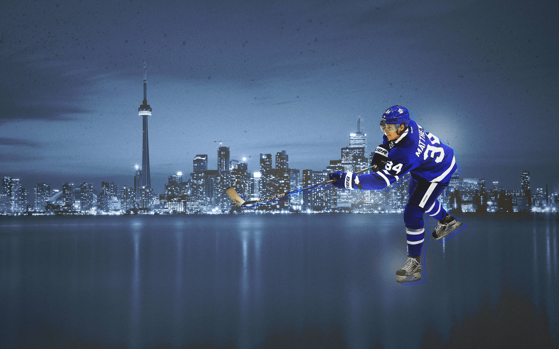 Auston Matthews City Background