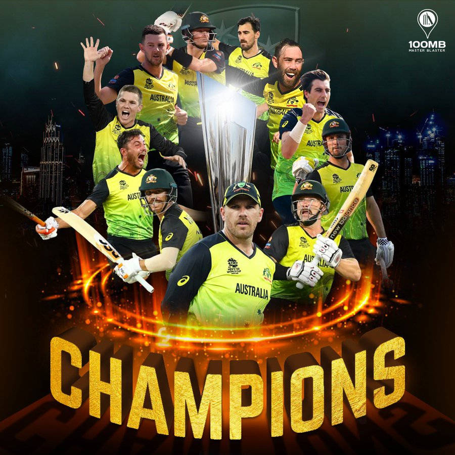 Australia Cricket Championship Poster Background