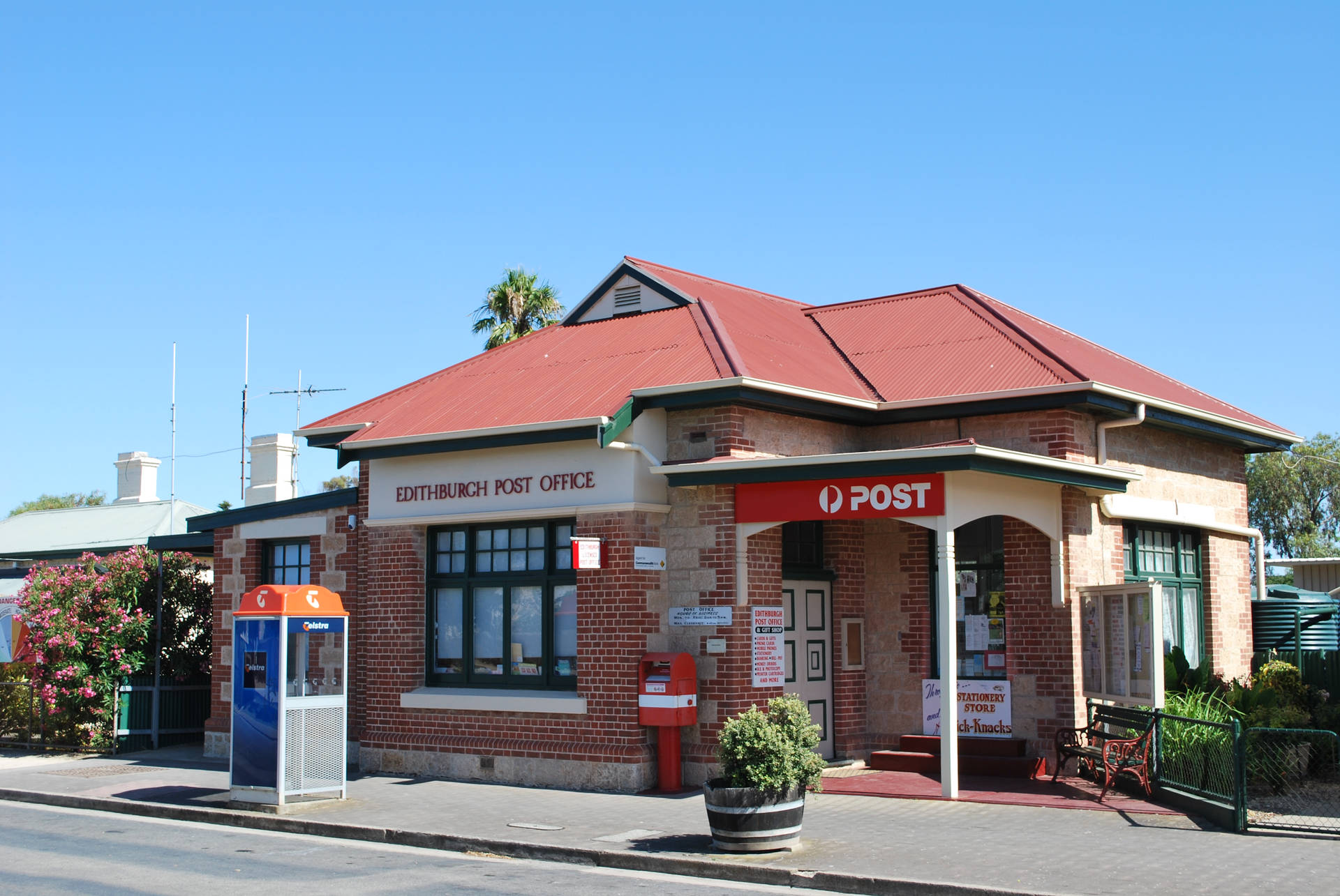 Australia Edithburgh Post Office Background