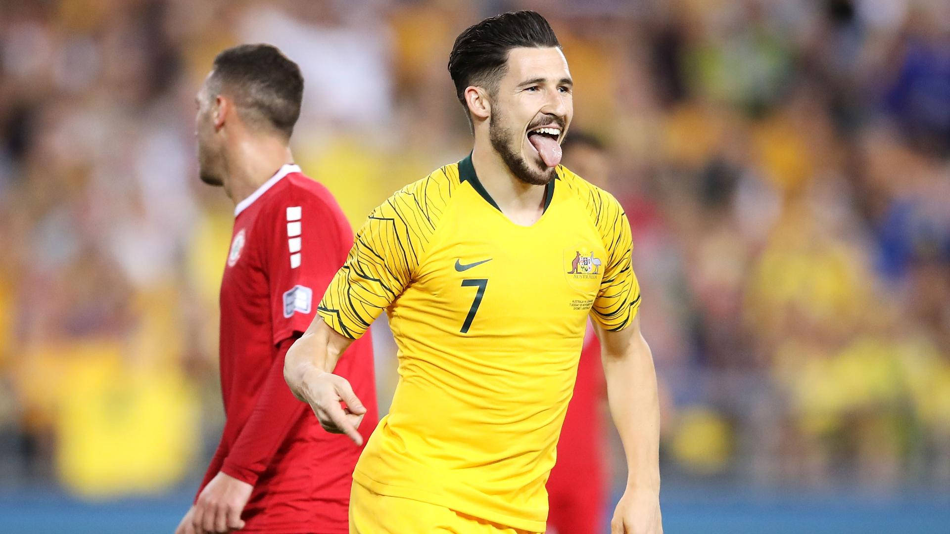 Australia National Football Team Mathew Leckie Background