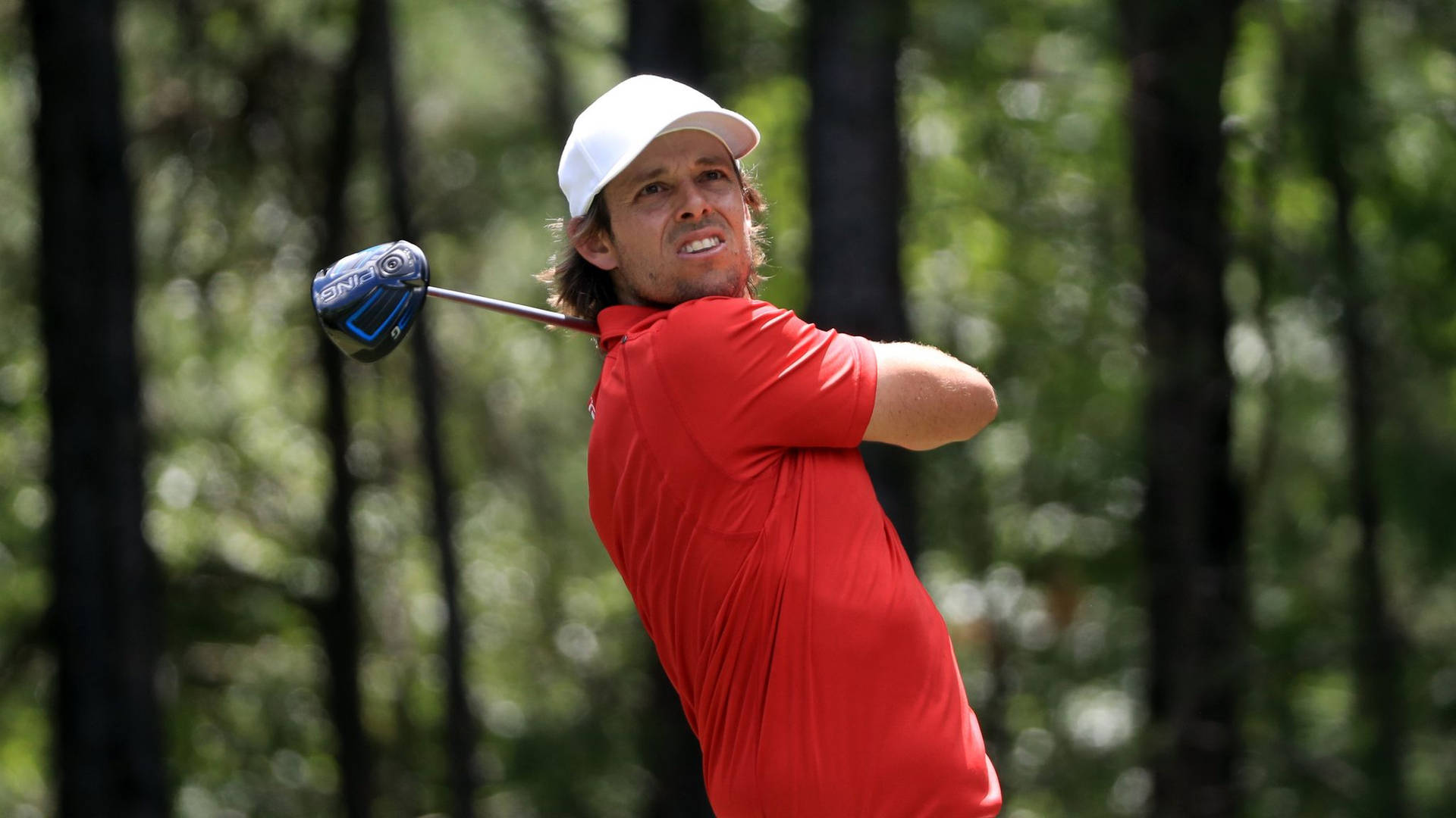 Australian Golfer Aaron Baddeley Barbasol Championship Background