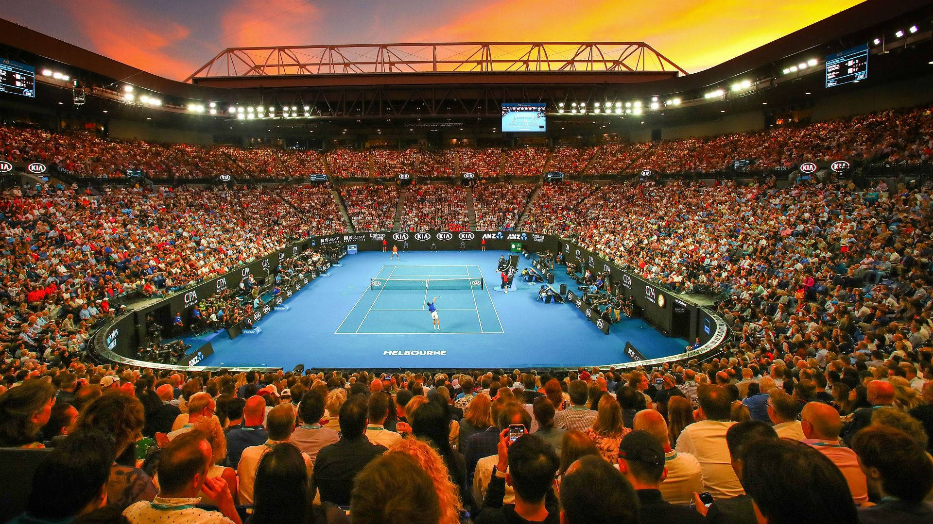 Australian Open Blue Court