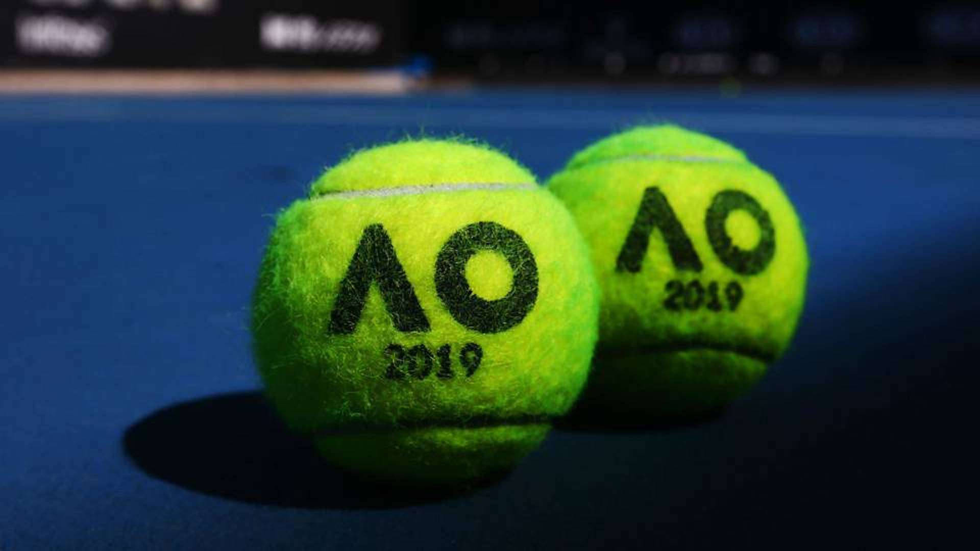 Australian Open Tennis Ball Logo