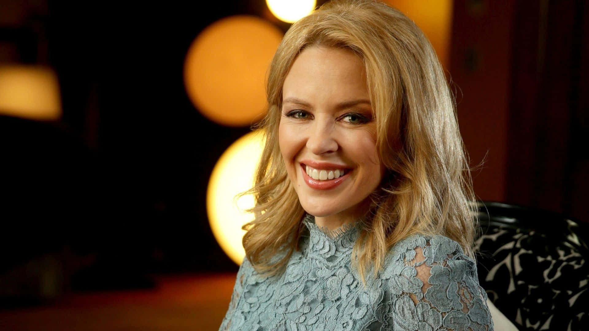 Australian Pop Icon Kylie Minogue In A Glittering Concert Setting