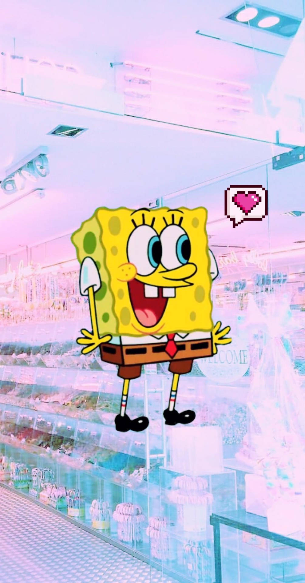 Authentic Aesthetic Spongebob Background