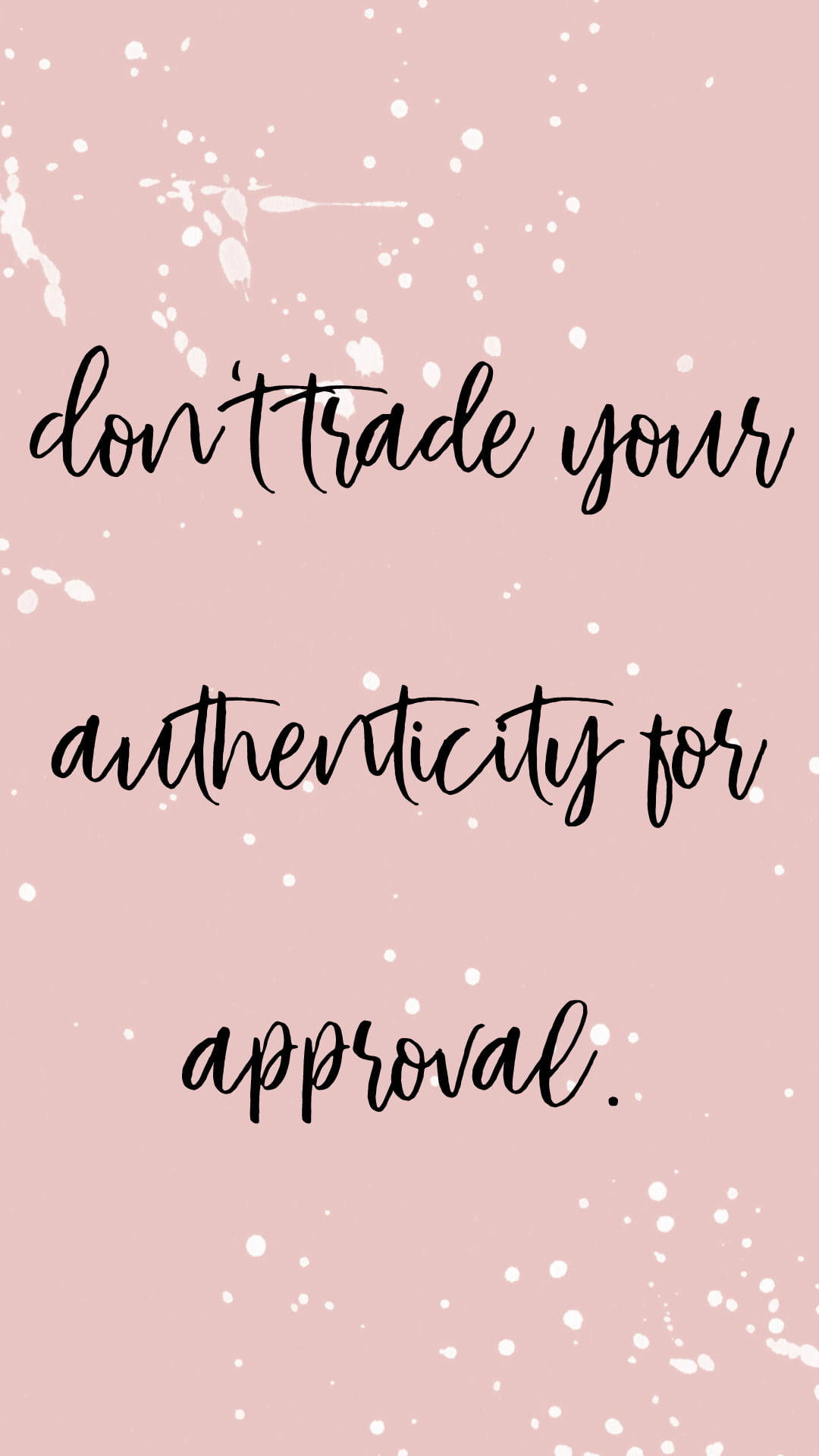 Authentic Approval Quote Background