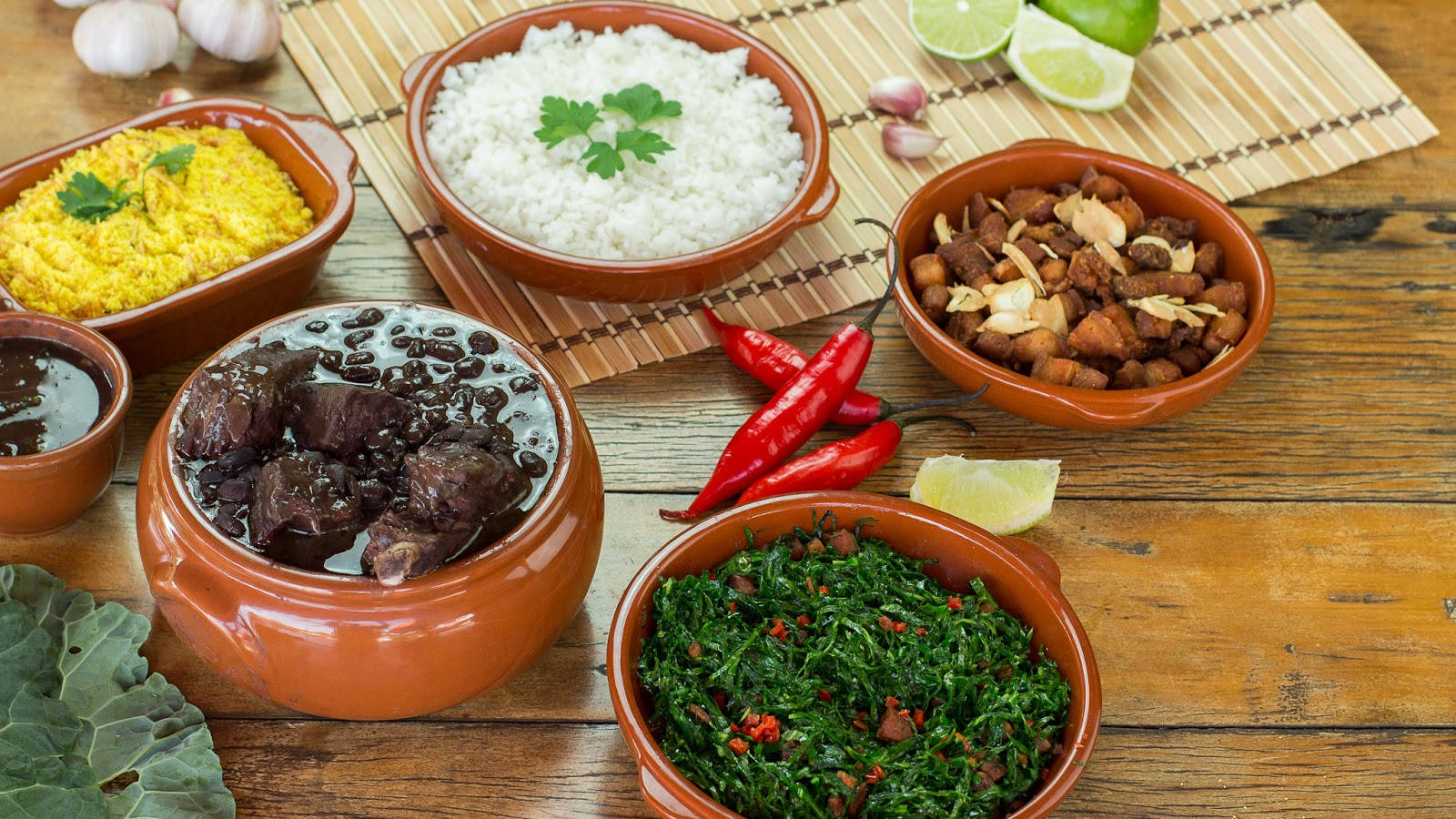 Authentic Brazilian Feijoada - A Perfect Blend Of Delicacies Background