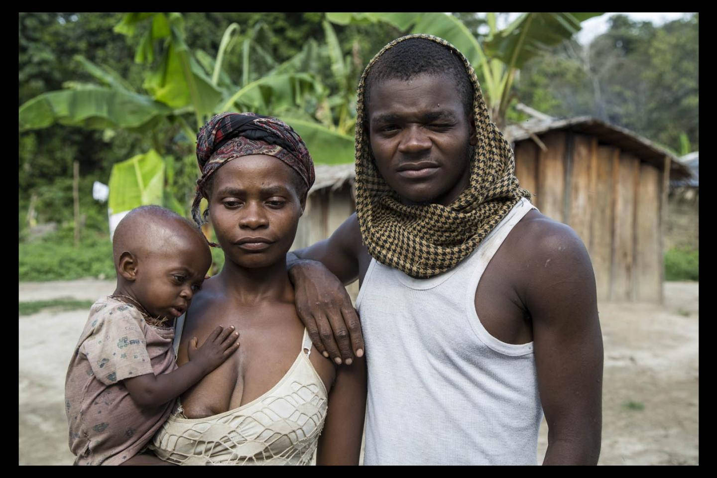 Authentic Gabonese Family Lifestyle Background