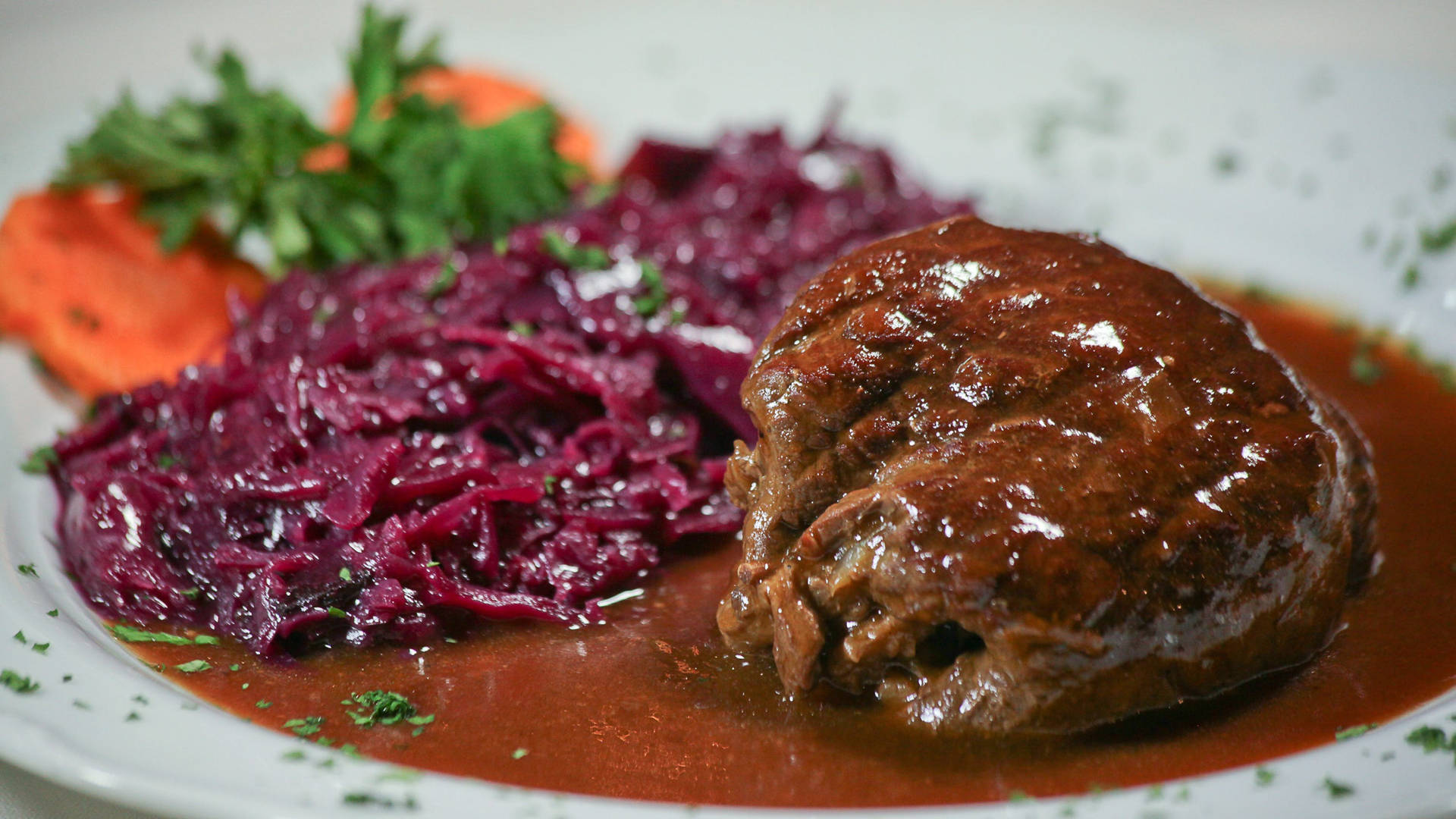 Authentic Sliced Sauerbraten - A Traditional German Dish