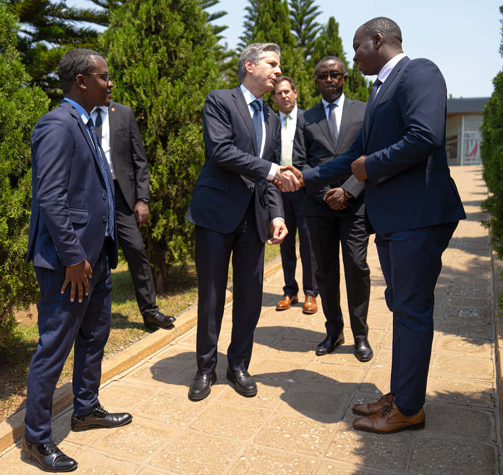 Authorities At Kigali Genocide Memorial