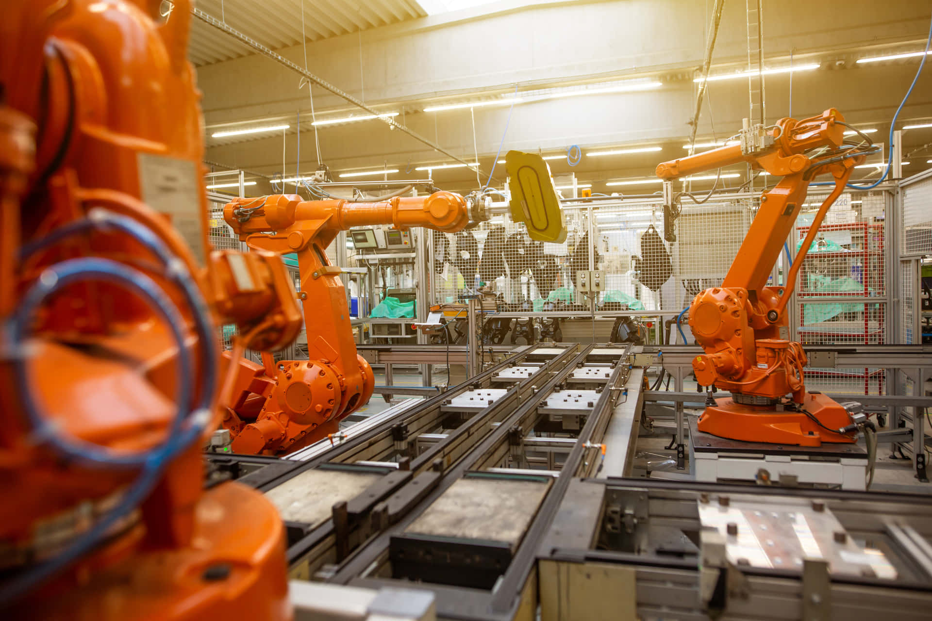 Automatic Robotic Arms Background