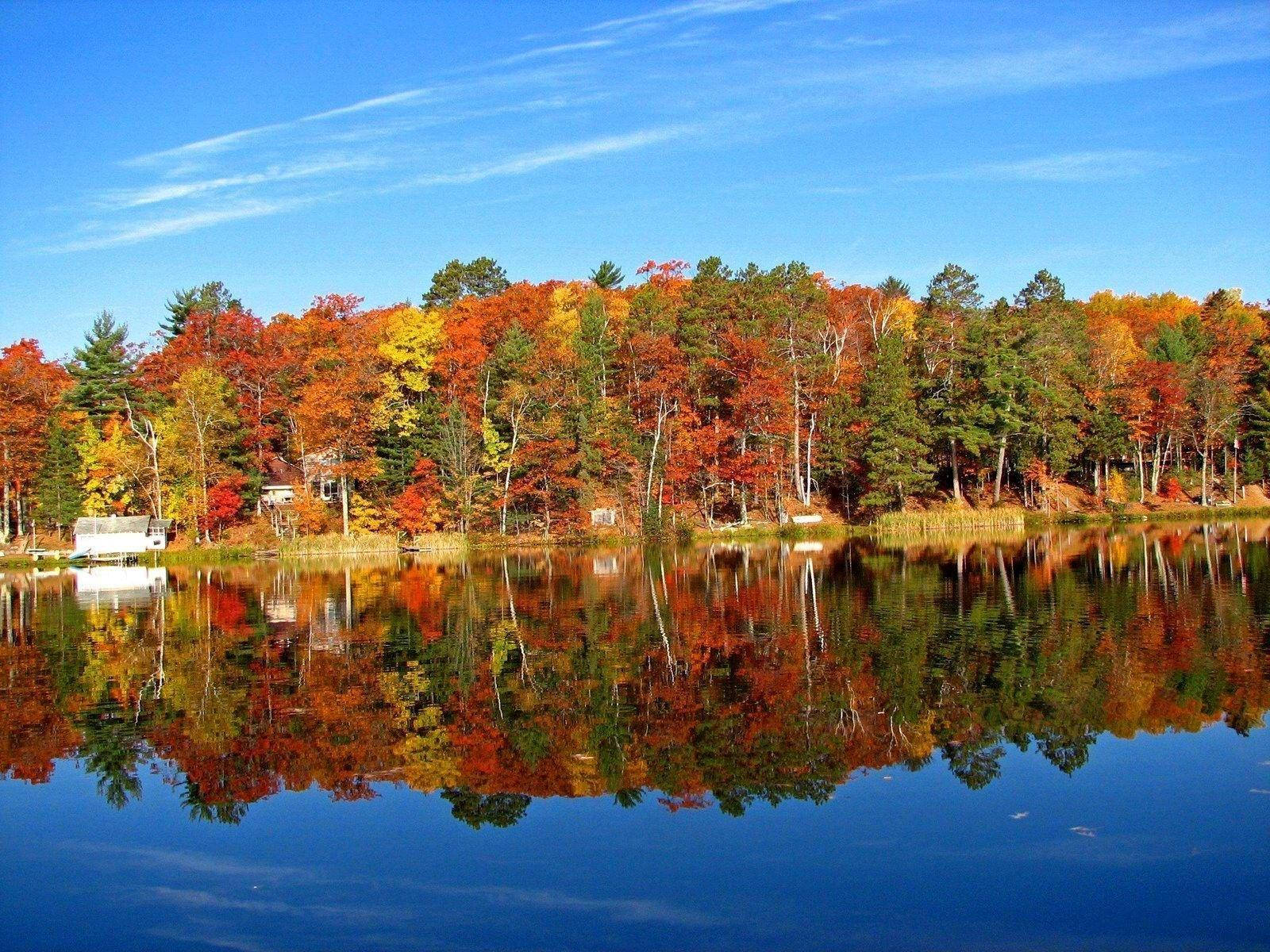 Autumn River Wisconsin