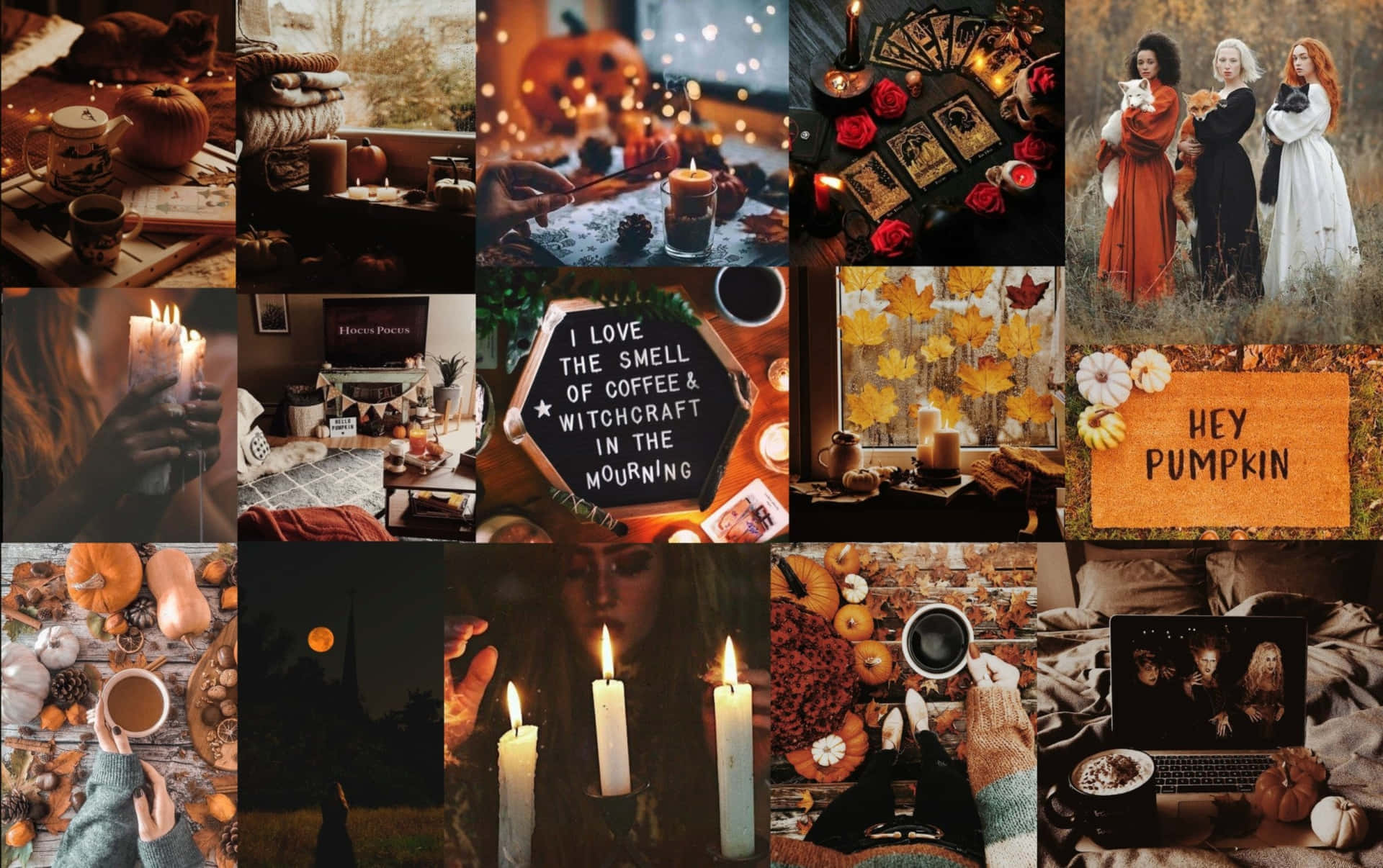 Autumn Witchcraft Collage