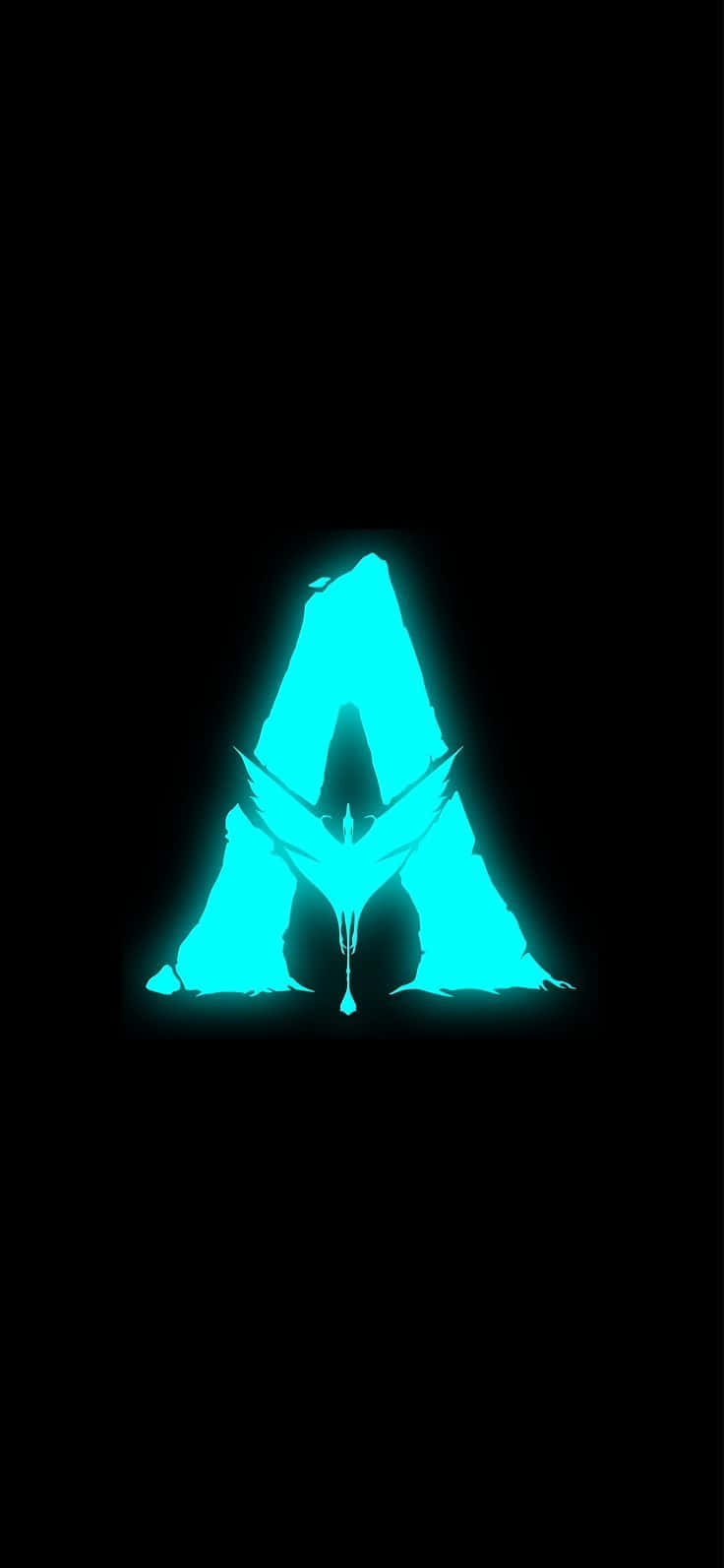 Avatar Aang Silhouettei Phone Wallpaper