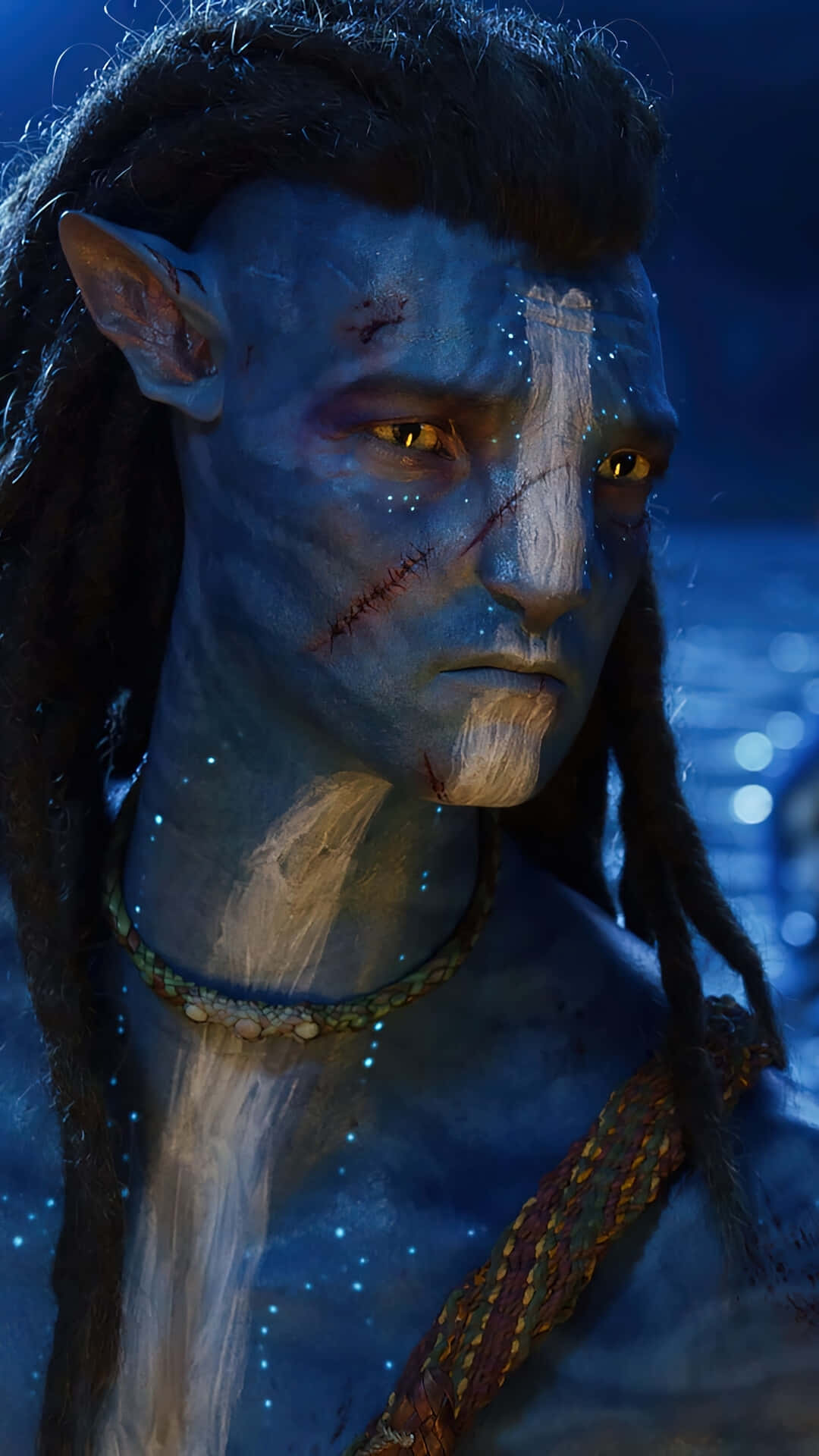 Avatar Character Close Up Background