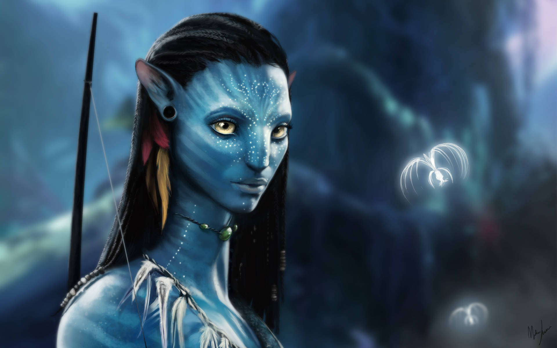 Avatar Fanart Of Neytiri In Hd