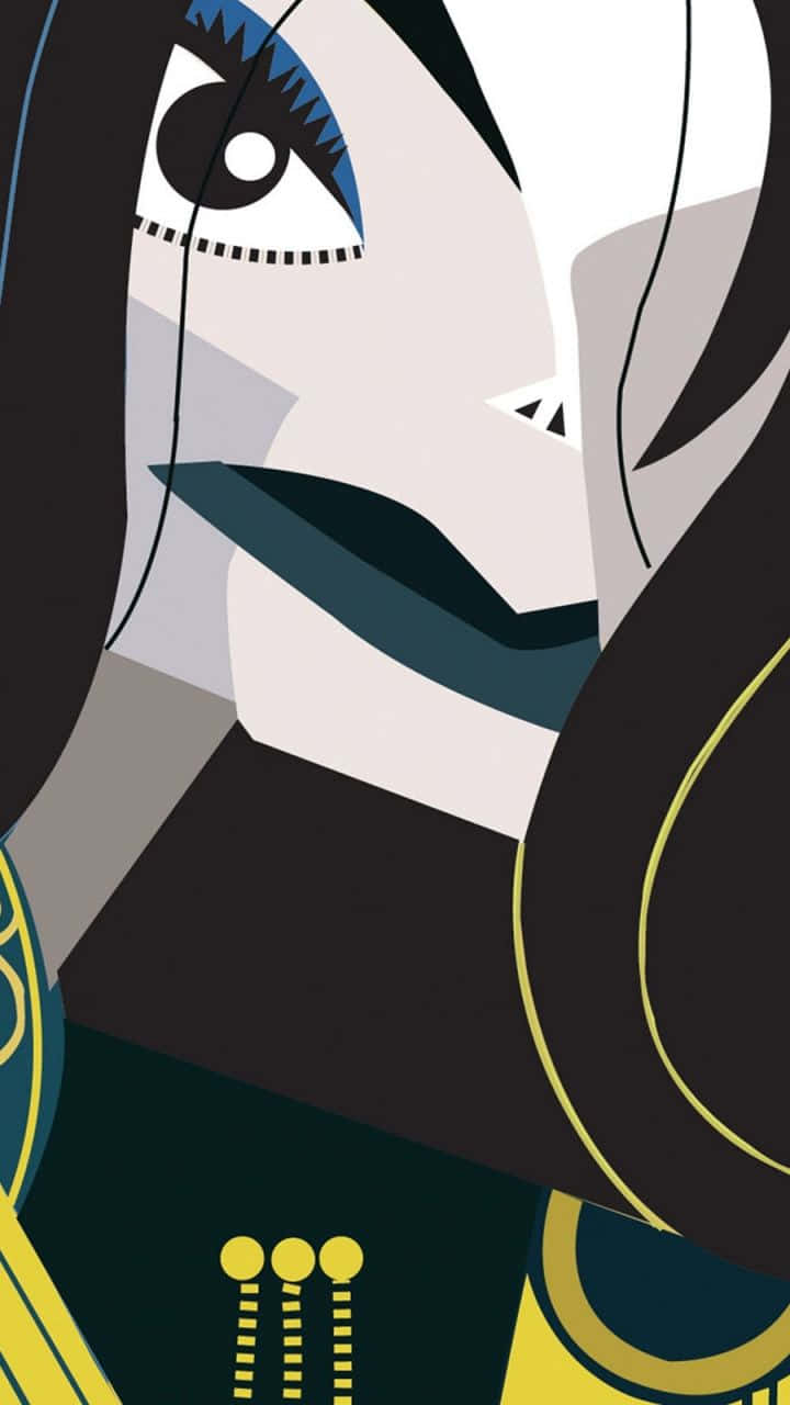 Avatar Kyoshi Pop Art Phone Background
