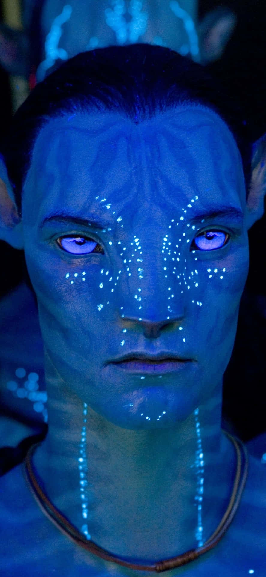 Avatar Movie Character Close Up Background