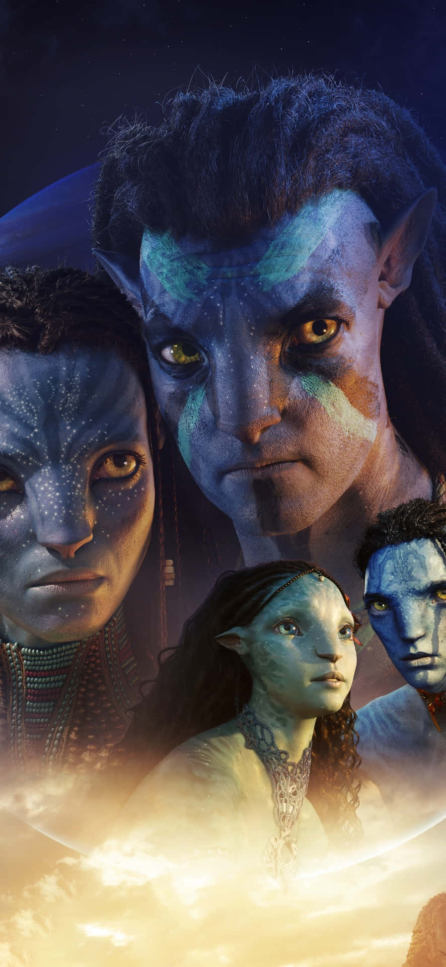 Avatar Movie Characters Portrait Background