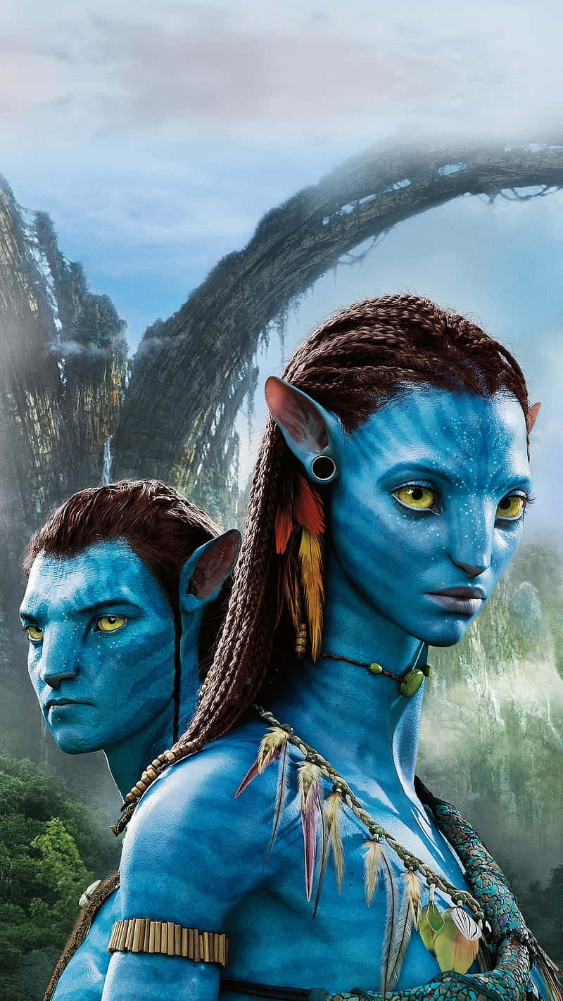 Avatar Na'vi Characters Portrait Background