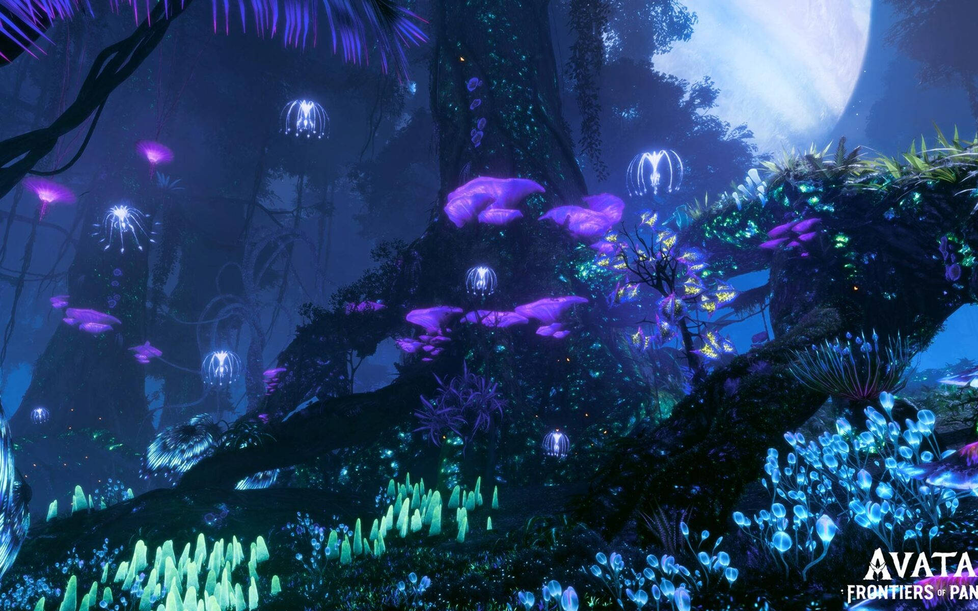 Avatar Pandora Forest Background