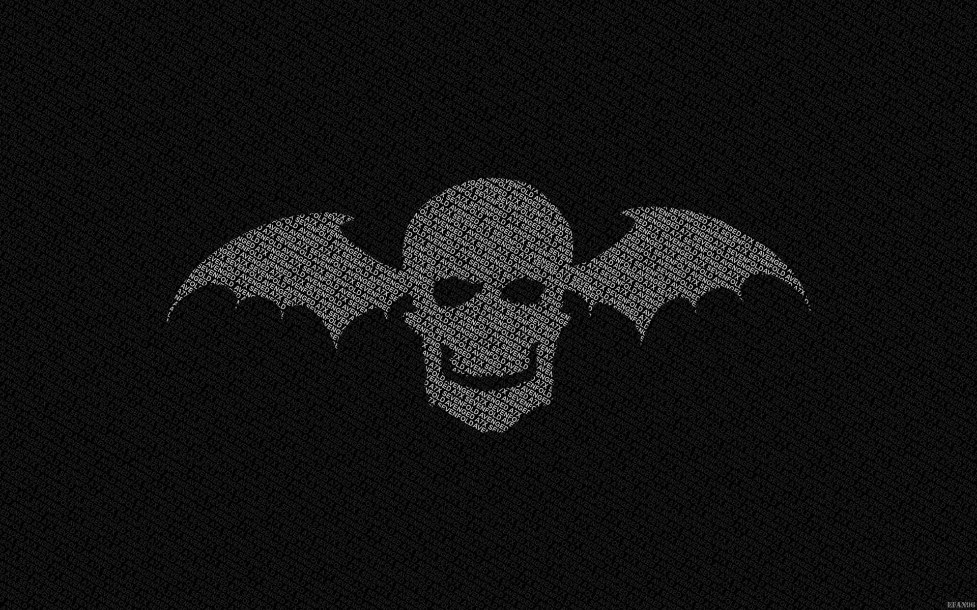 Avenged Sevenfold Binary Code In Skull Background