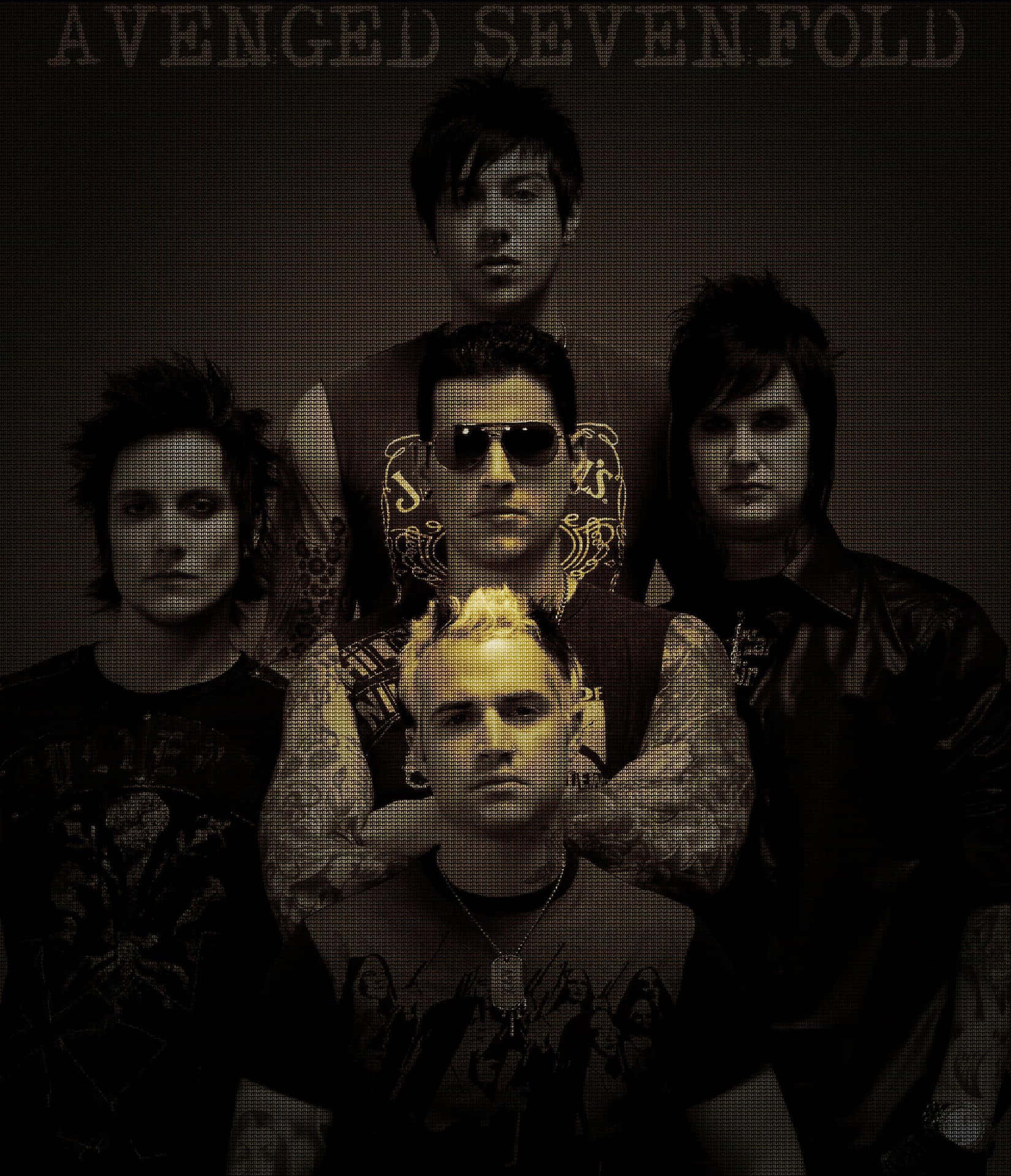 Avenged Sevenfold's Official Iphone Wallpaper Background