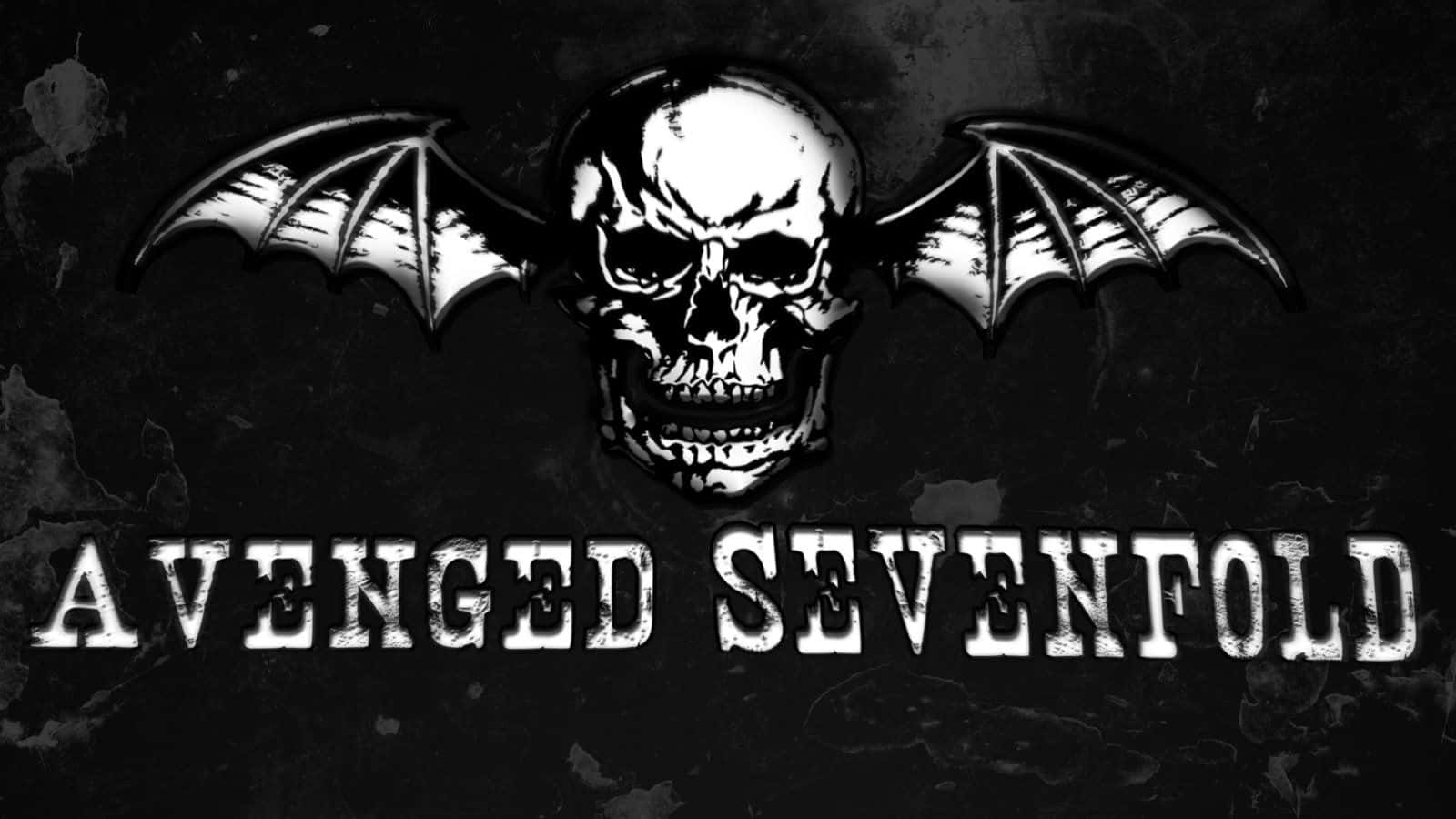 Avenged Sevenfold Skull Logo Background