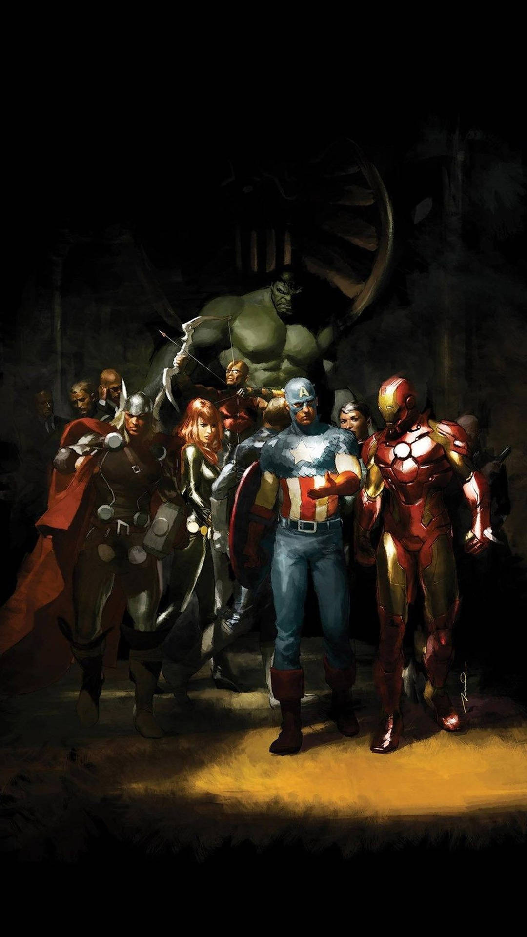 Avengers Android Age Of Utron Background