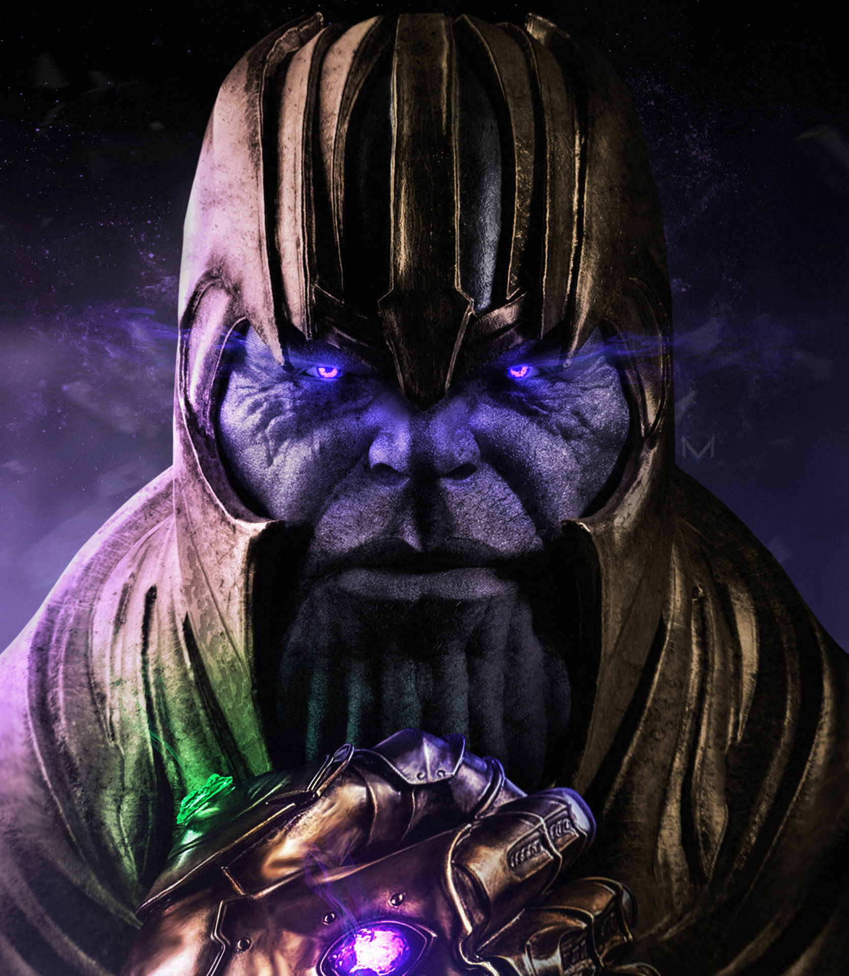 Avengers Android Thanos Background