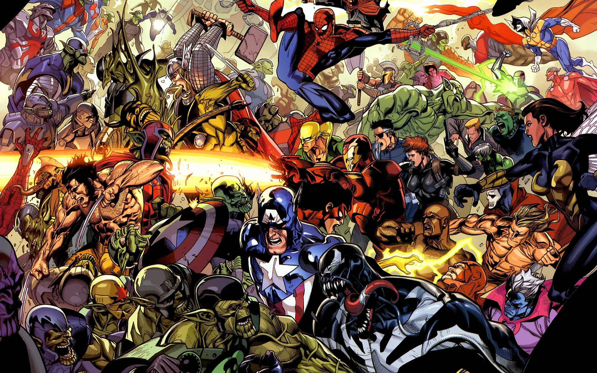 Avengers Assemble Clash Of Superheroes Background