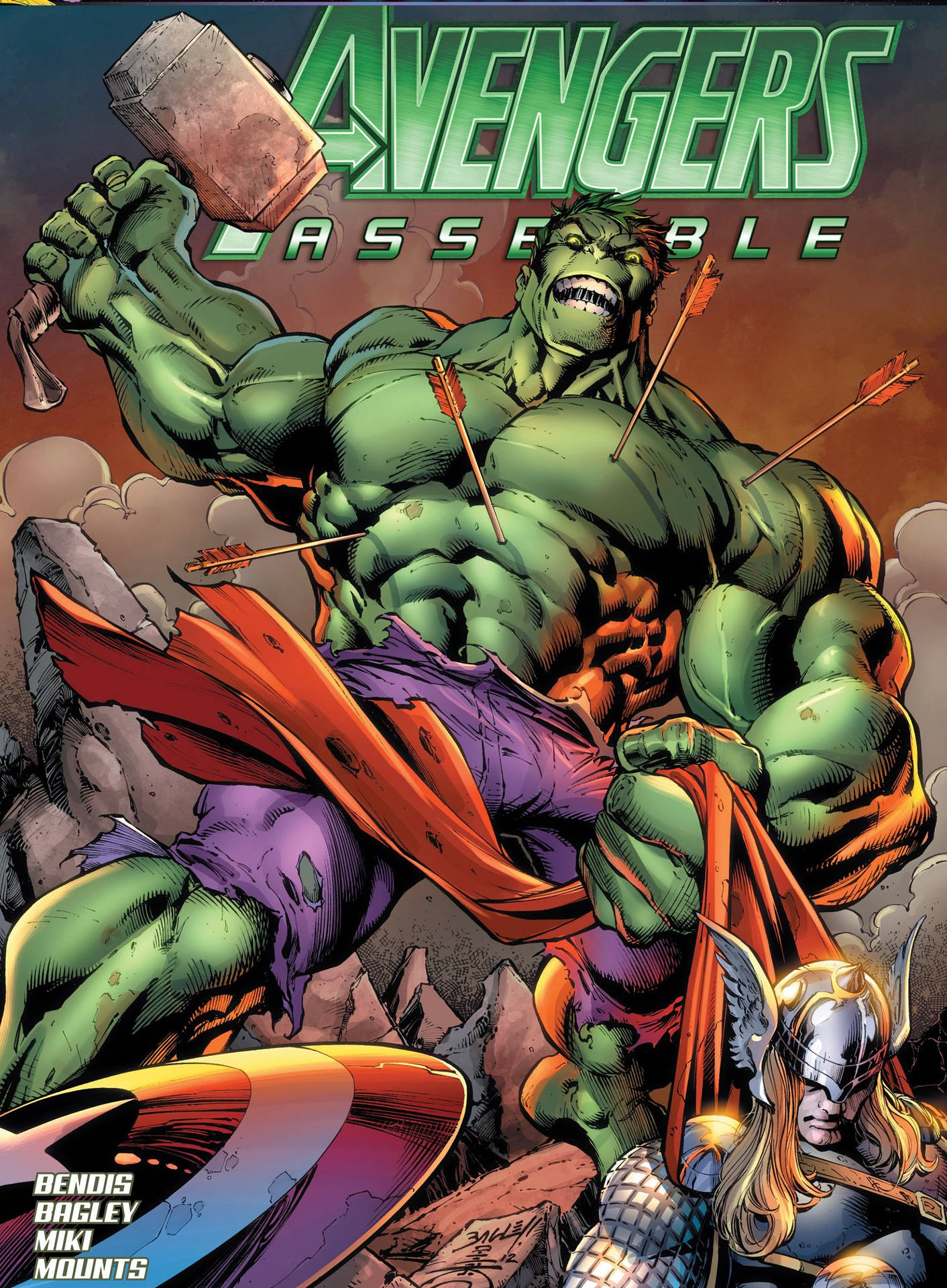 Avengers Assemble Hulk Background