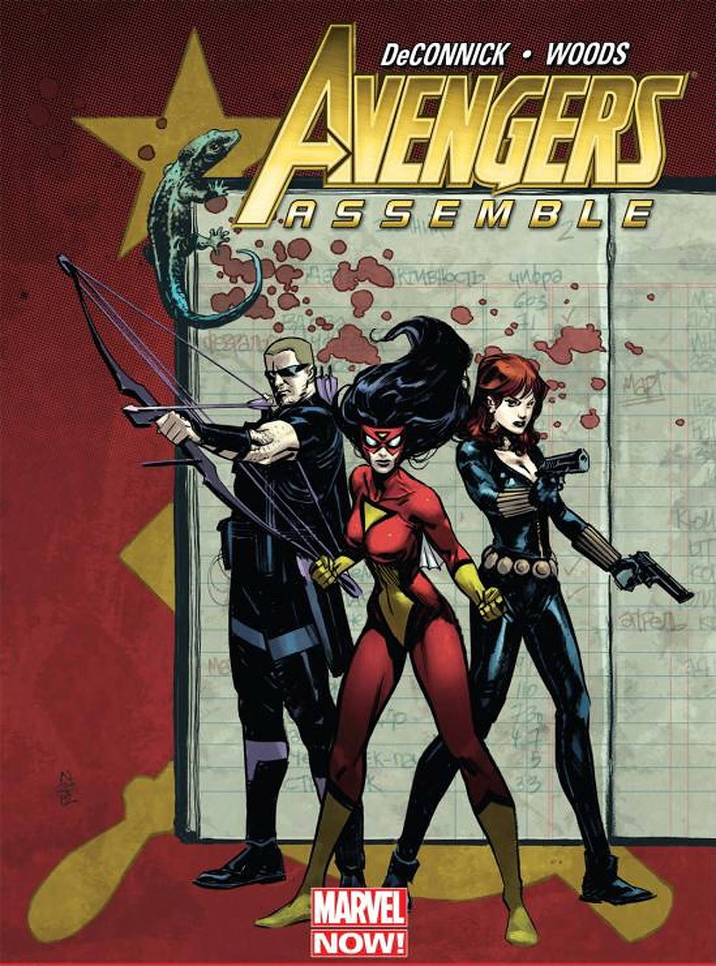 Avengers Assemble Marvel Comic Background