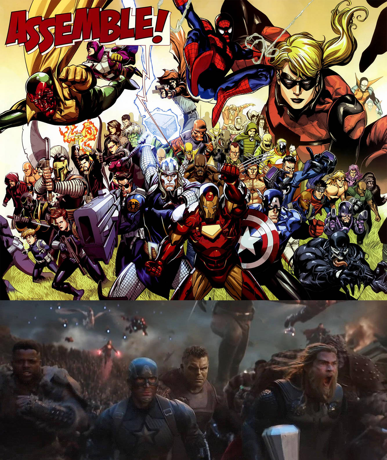 Avengers Assemble - The Ultimate Superhero Team Background