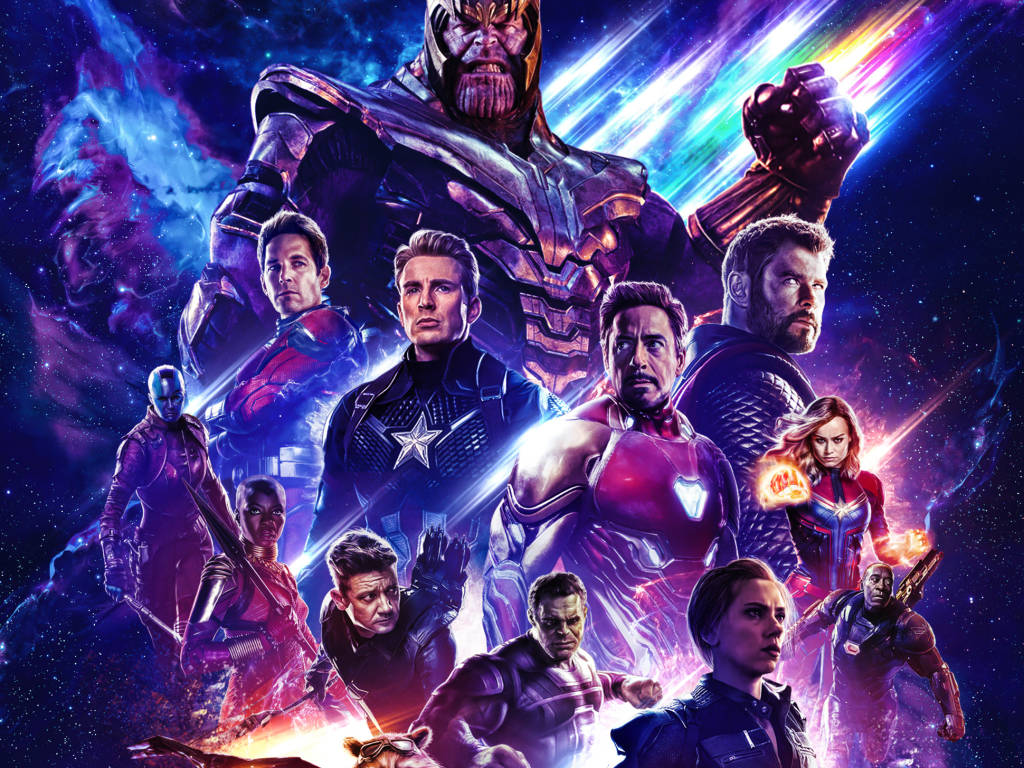 Avengers Endgame Fan Poster Desktop Background