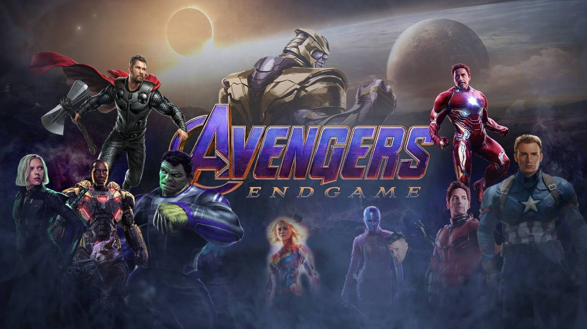 Avengers Endgame Is A Movie With Many Characters Background