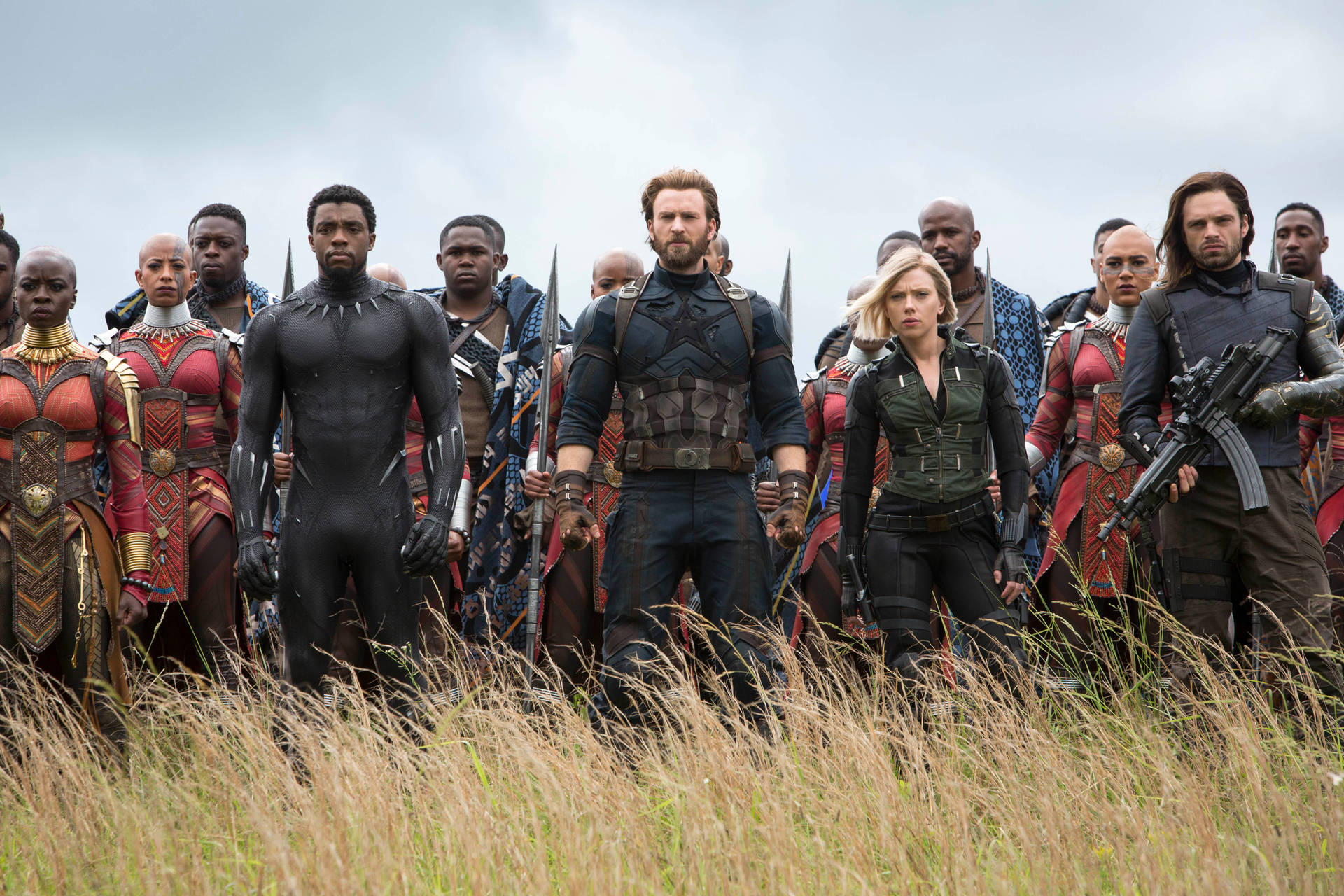 Avengers Infinity War 4k Wakanda Battlefield Background