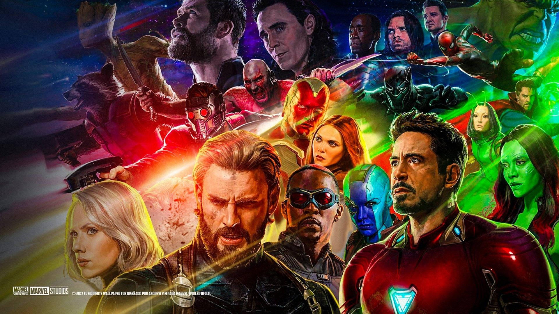 Avengers Infinity War Mighty Heroes Background