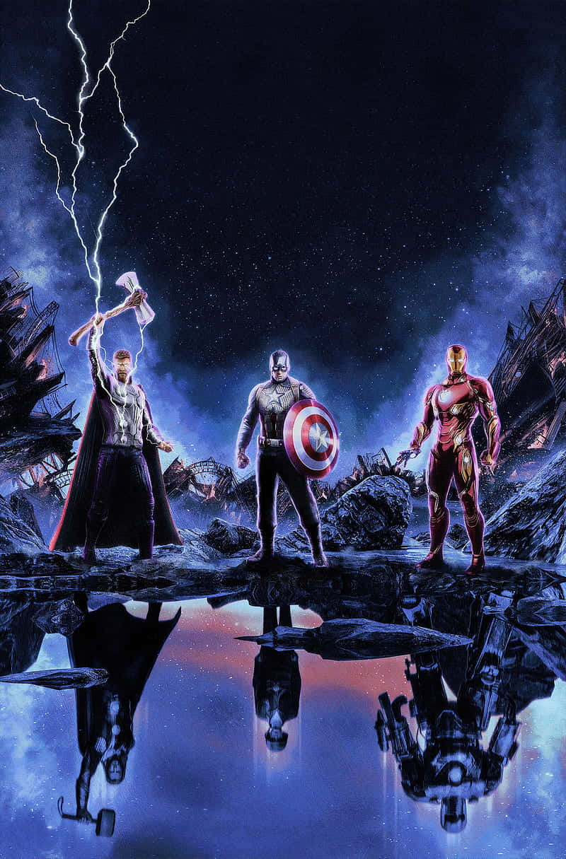 Avengers: Infinity War Poster Background