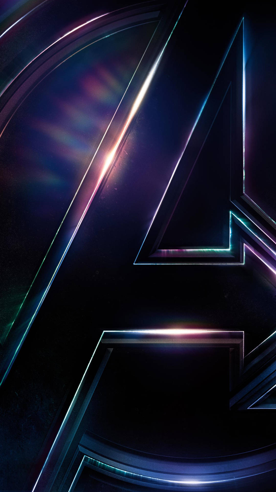Avengers Infinity War Symbol Phone Background