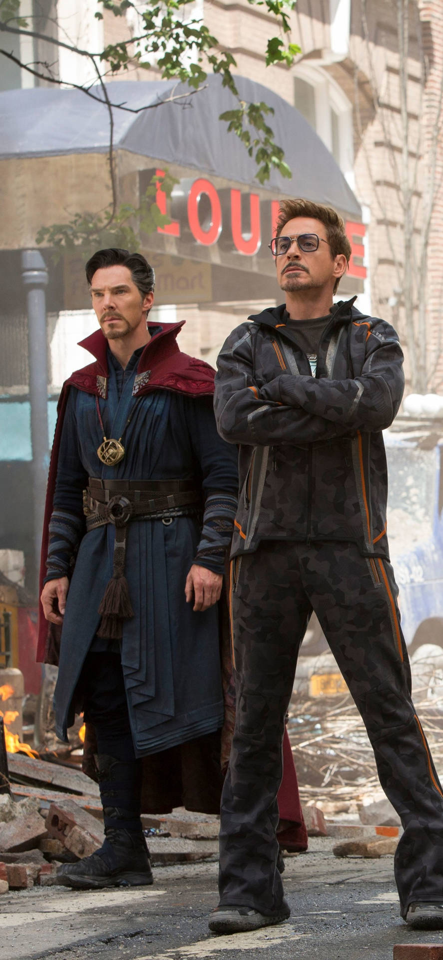 Avengers Iphone X Doctor Strange Iron Man Background