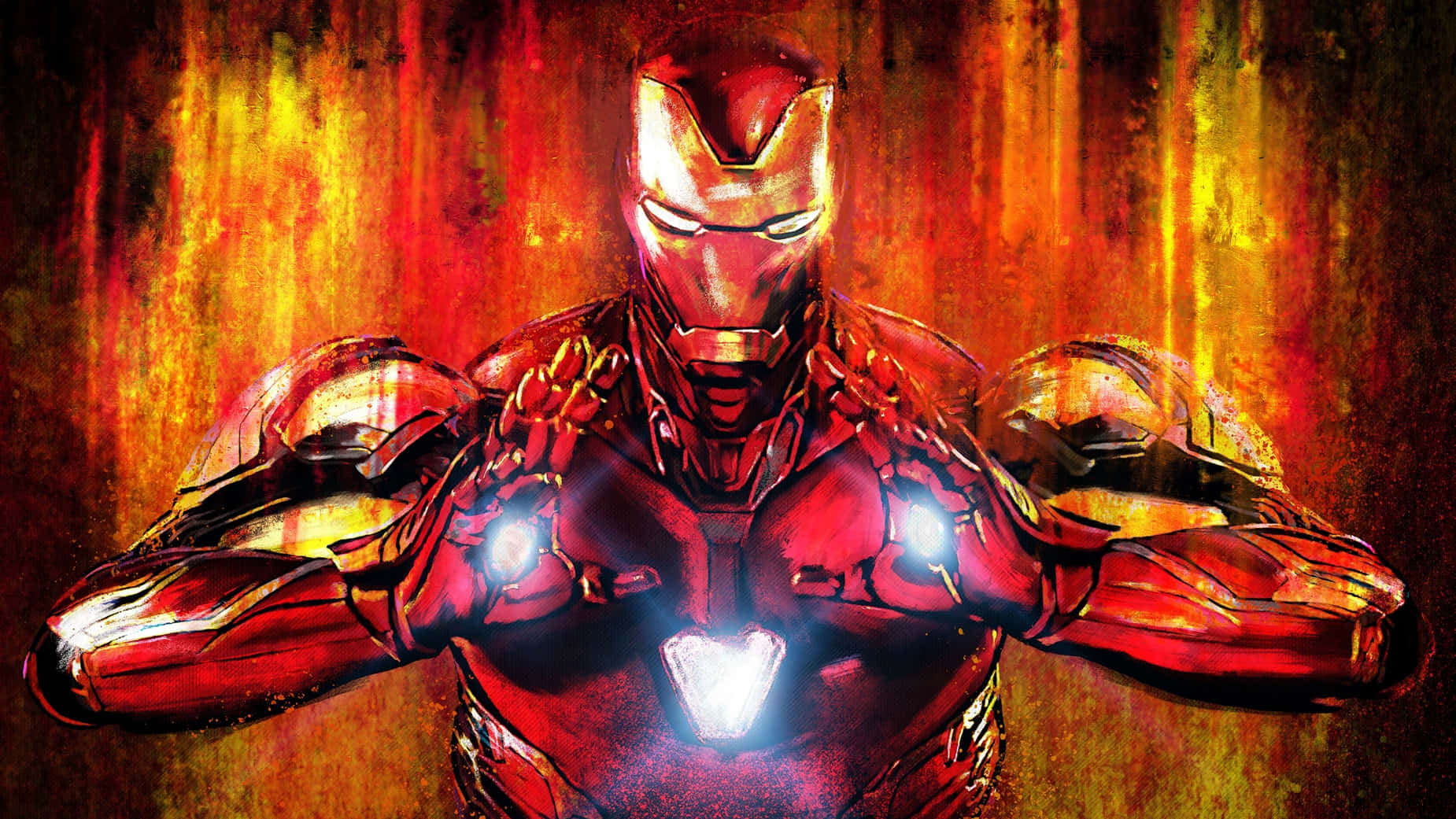 Avengers Iron Man Cool Fanart Background