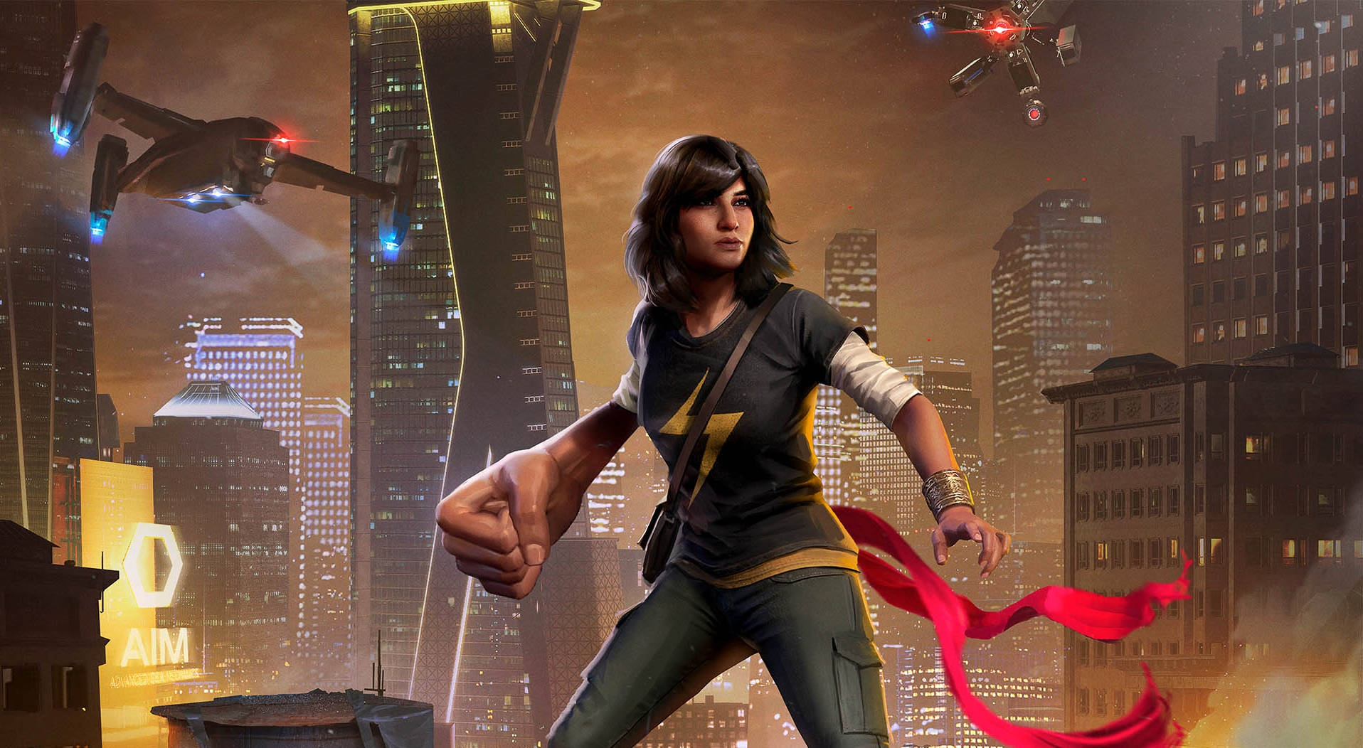 Avengers Kamala Khan Desktop Background