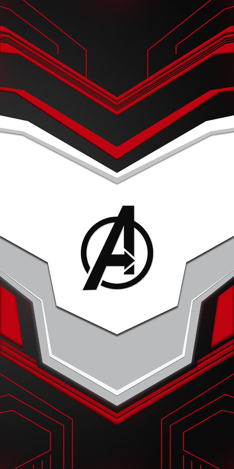 Avengers Logo Armor Background