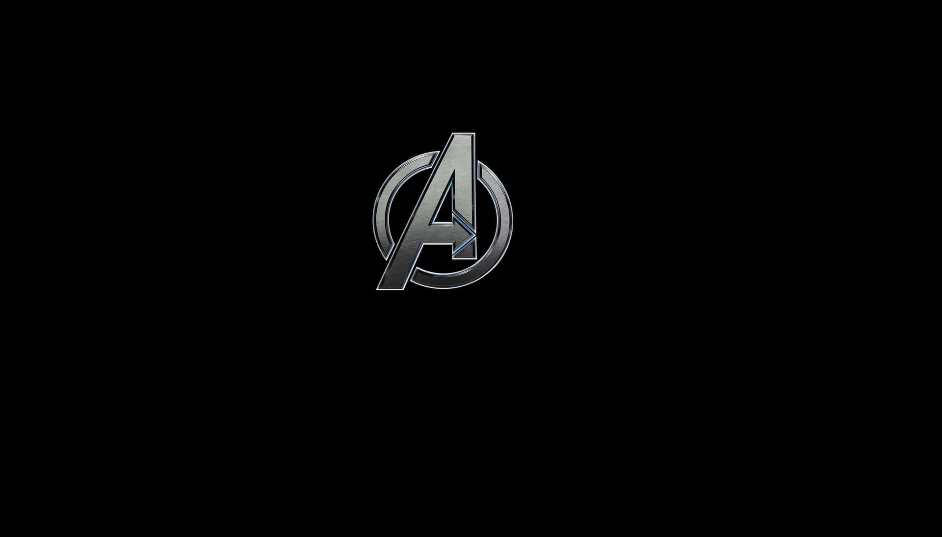 Avengers Logo Black Background Background