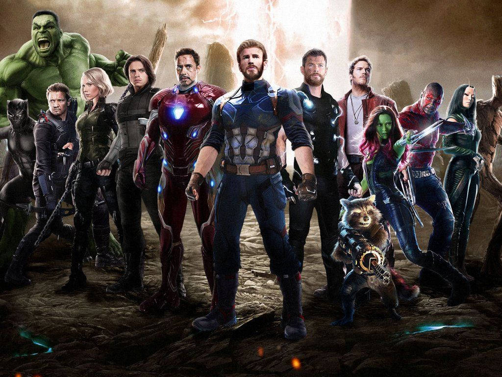 Avengers Superhero Background