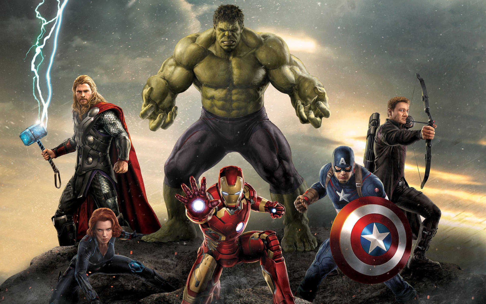 Avengers Superheroes Background