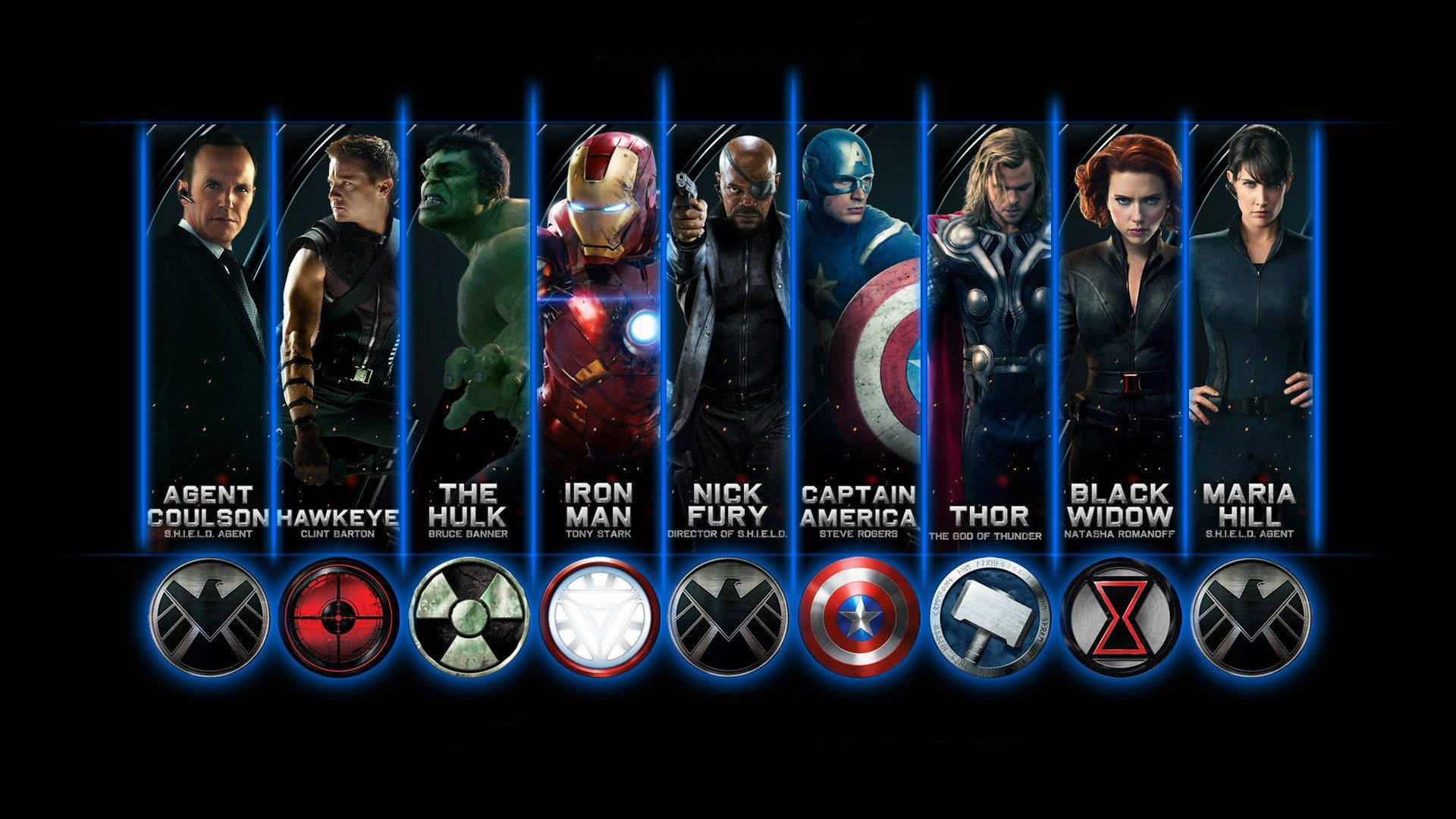 Avengers Superheroes Background